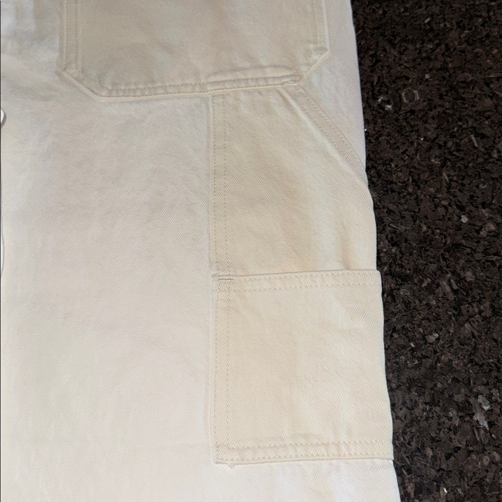 Madewell The Perfect Vintage Straight Jeans In Cream/White - Picture 8 of 11